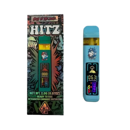 Glitter Bomb 2g Hitz disposable vape